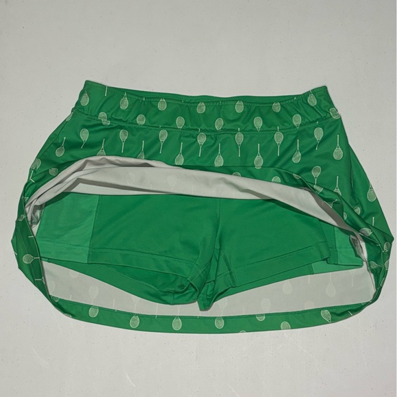Prince Conversational Tennis Skort, Tennis Racquet Pattern, Biker Shorts, Large - Picture 4 of 6